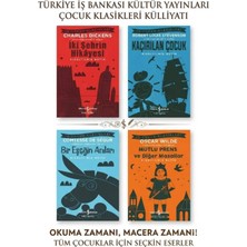 Türkiye İş Bankası Kültür Yayınları Modern Dünya Klasikleri Çocuk Klasikleri 4 Kitap Iki Şehrin Hikayesi Kaçırılan Çocuk Bir Eşeğin Anıları Mutlu Prens ve Diğer Masallar