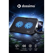 Str Store Nitro 2 Fanlı Işıklı Telefon Tutuculu USB Çoklayıcı Notebook Soğutucu Standı S22