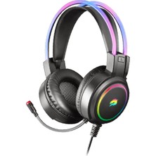 Str Store Gamebooster GB-H18L Firefly Rgb 7.1 Oyuncu Kulaklığı, Siyah