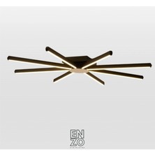 Enzo Light Pulsar Modern LED Tavan Avize - Aşağı Işık – Kumandalı Dim Edilebilir