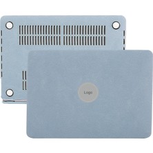 Str Store MacBook Air 13 Inç Kılıf – Mavi Kumaş Kaplama, Sert Kapak Koruyucu, Ince Hafif Tasarım, A1369 A1466 Uyumlu
