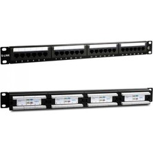 Efnaz Style S-Link SL-F624 24’lü Ftp Cat6 Patch Panel