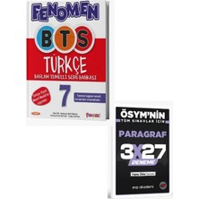 Anla Kazan Yayınları Fenomen Okul 7. Sınıf Türkçe Bts Maarif Modeli Soru Bankası