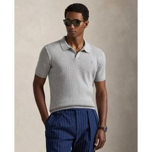 Ralph Lauren Fitilli Pamuklu Johnny Yakalı Kazak 100082625