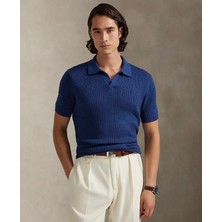 Ralph Lauren Fitilli Pamuklu Johnny Yakalı Kazak 100082625