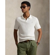 Ralph Lauren Fitilli Pamuklu Johnny Yakalı Kazak 100082625