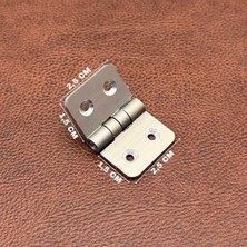 Koldoor Star Oval Köşeli Alüminyum Yaprak Menteşe 2,5x1,5 cm 2 Adet
