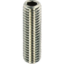 Norm M5X16 Dın 916 Setskur Cıvata A2 Paslanmaz (Inox) 100 Adet