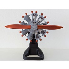 Szd Design Motorlu 9 Silindir Radial Uçak Motoru Modeli
