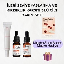 Doa Kozmetik Ileri Seviye Yaşlanma ve Kırışıklık Karşıtı Cilt Bakım Seti 3'lü Yüz Maskesi Hediyeli