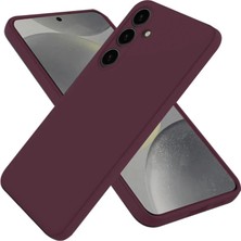 Str Store Samsung Galaxy A26 Kılıf First Silikon - Mürdüm