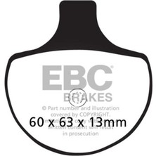 Ebc Motosiklet Ebc FA094HH Harley Davıdson Flstb/flstc 00-11 Sınter Ön Fren Balatası