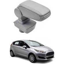 Omac Ford Fiesta 6 2008-2017 Uyumlu Kolçak Kol Dayama Gri Suni Deri Araca Özel