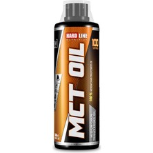 Hardline Nutrition MCT Yağı 500 ml - Orta Zincir Trigliserid Takviyesi, Hindistan Cevizi ve Hurma Çekirdeği Yağı, Türkiye Menşeli