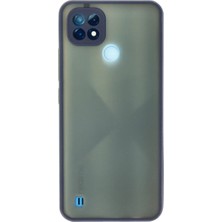 Str Store Realme C21 Kılıf Montreal Silikon Kapak - Lacivert