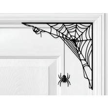 Szd Design Cadılar Bayramı Halloween Yeni Nesil Örümcek Ağı Duvar ve Köşe Dekoru