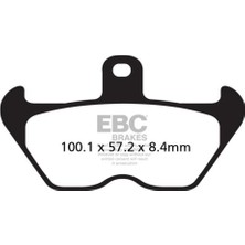 Ebc Motosiklet Ebc FA407HH Bmw R80 / R1100 Gs /R1150 Gs Sınter Ön Fren Balatası