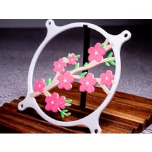 Szd Design Estetik Sakura Kiraz Çiçeği 120MM Fan Izgarası