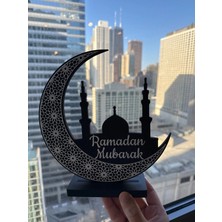 Szd Design Yıldız Figürlü Modern "ramadan Mubarak" Masaüstü Dekor