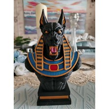 Szd Design Antik Mısır Anubis Büst Heykeli