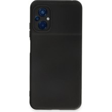 Str Store Xiaomi Poco M5 Kılıf Nano Içi Kadife Silikon - Siyah