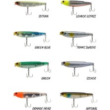 Fish Master Wakiza 9 cm 12 gr Su Üstü Maket Yem Levrek Ustası