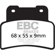 Ebc Motosiklet Ebc FA432 Yamaha MT125/R125 , XCITING400 , Aprılıa Mana 850 Ön Fren Balatası