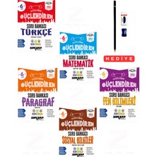 Ankara Yayıncılık 6.sınıf Güçlendiren Türkçe Matematik Fen Bilimleri Sosyal Bilgiler Paragraf Yeni Nesil Sorularla Soru Bankası 5 Kitap Set Türkiye Yüzyılı Maarif Model  Kalem Seti Hediyeli