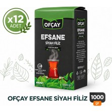 Ofçay Efsane Siyah Filiz Dökme Siyah Çay 1000 G-12\'li Koli