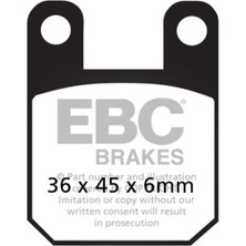 Ebc Motosiklet Ebc SFA115HH Beta 50-125 Rr , Peugeot Ludıx Sınter Fren Balatası