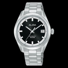 Alba AU4095X1 Otomatik Çelik Gri Siyah Kadran 38 mm Erkek Kol Saati