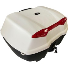 Tien SC52 Motosiklet Çantası 52 Litre Beyaz Üst Taşıma Demirli
