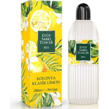 Str Store Eyüp Sabri Tuncer Limon Kolonyasi 200 ml Silindir Pet Şişe 1 Paket (1 x 200 Ml)