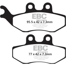Ebc Motosiklet Ebc SFA194 Pıaggıo - Vespa Grımeca Calıper , Yamaha XT125 x Carbon Ön Fren Balatas