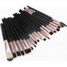 Str Store 20 Parça Makyaj Fırçası Seti Far Eyeliner Kaş Fırça Set Göz Makyaj Seti CIN830SY