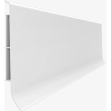 Vilo Linela 401 Beyaz Pvc Süpürgelik 2m – Usta Gerektirmeyen Montaj - Suya ve Neme Dayanıklı