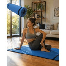 Str Store 10 mm Yoga Matı Kaymaz Yüzey Çift Taraflı Kullanım Dayanıklı Eva Fitness Minderi