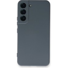Str Store Samsung Galaxy S23 Plus Kılıf Nano Içi Kadife Silikon - Gri
