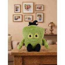 Toys Yeşil Sevimli Canavar Peluş Oyuncak Şapkalı Figür 30 cm