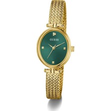 Guess 091661580970 Quartz Çelik Altın Rengi Yeşil Kadran 24 mm Kadın Kol Saati
