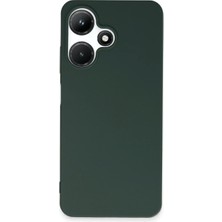 Str Store Infinix Hot 30I Kılıf First Silikon - Koyu Yeşil