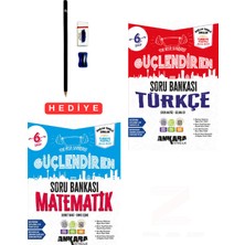 Ankara Yayıncılık 6.sınıf Güçlendiren Türkçe Matematik Yeni Nesil Sorularla Soru Bankası 2 Kitap Set Türkiye Yıldızı Maarif Model  Kalem Seti Hediyeli