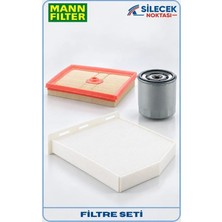 Mann Filter Mann-Fılter Volkswagen Caddy 2007-2017 1.0 Tsı 3'lü Filtre Seti Chzg