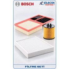 Bosch Volkswagen Polo 2005-2009 1.6 16V 3'lü Filtre Seti Bts