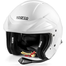 Sparco Flux Rj-I 8859-24 Motorsporları Kask Beyaz Xl Fia Onaylı