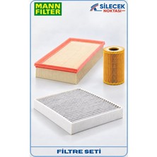 Mann Filter Mann-Fılter Volkswagen Touareg 2008-2016 3.0 Tsı Hybrid 3'lü Filtre Seti Cgea