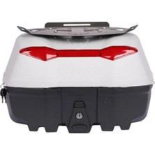 Tien SC44 Motosiklet Çantası 44 Litre Gri Üst Taşıma Demirli
