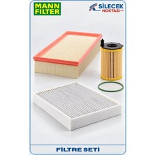 Mann Filter Mann-Fılter Volkswagen Touareg 2008-2016 3.0 Tdı 3'lü Filtre Seti Cjgd