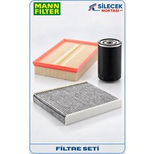 Mann Filter Mann-Fılter Volkswagen Bora 1998-2002 1.8 3'lü Filtre Seti Agn