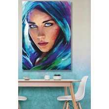 Şehzat Design Büyülü Gözler Kanvas Tablo